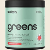 Switch Nutrition Greens Strawberry Kiwi 250g Switch Nutrition