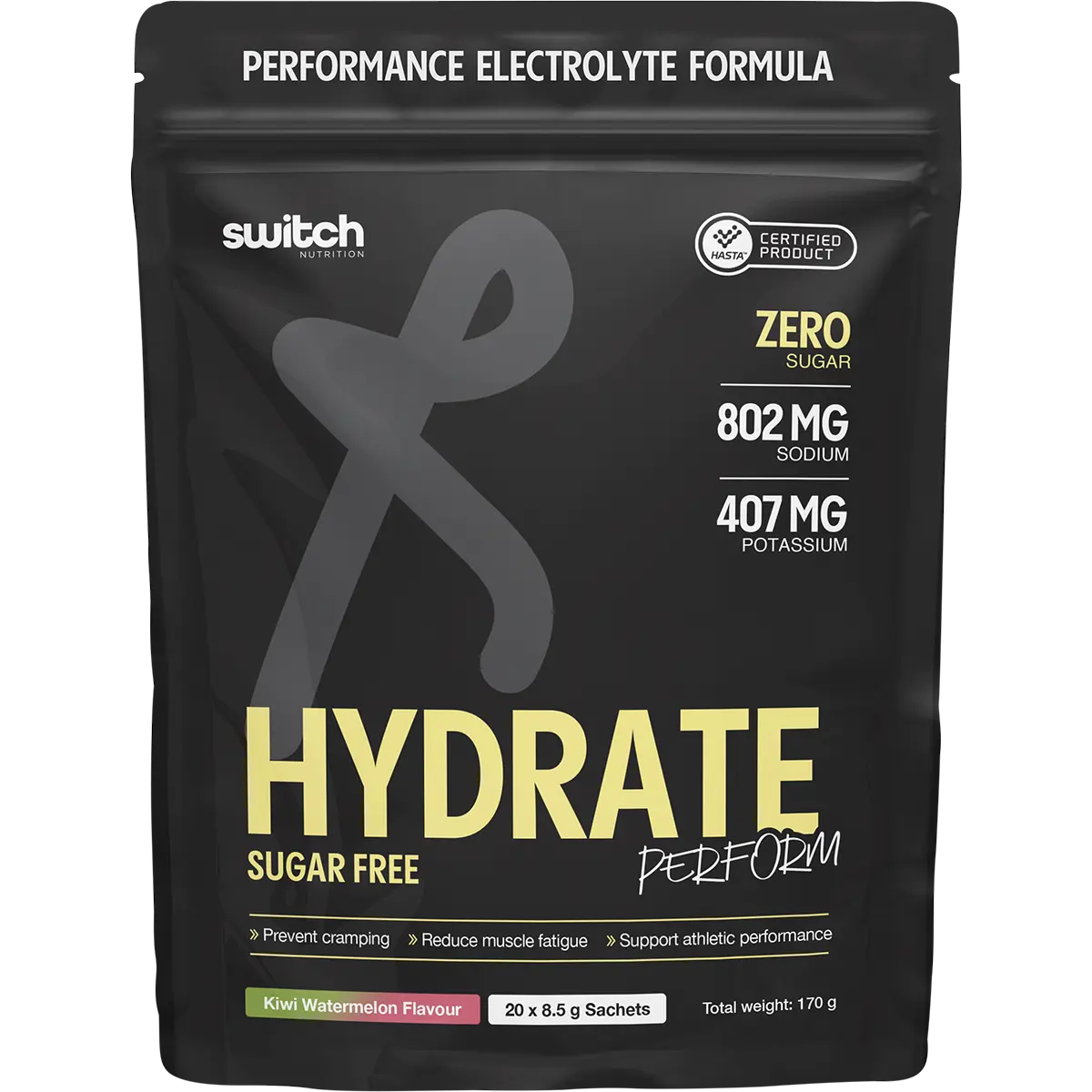 Switch Nutrition Hydrate Perform Sugar Free Kiwi Watermelon — official UHP product image 4