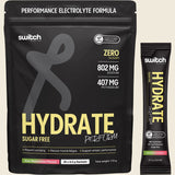 Switch Nutrition Hydrate Perform Sugar Free Kiwi Watermelon