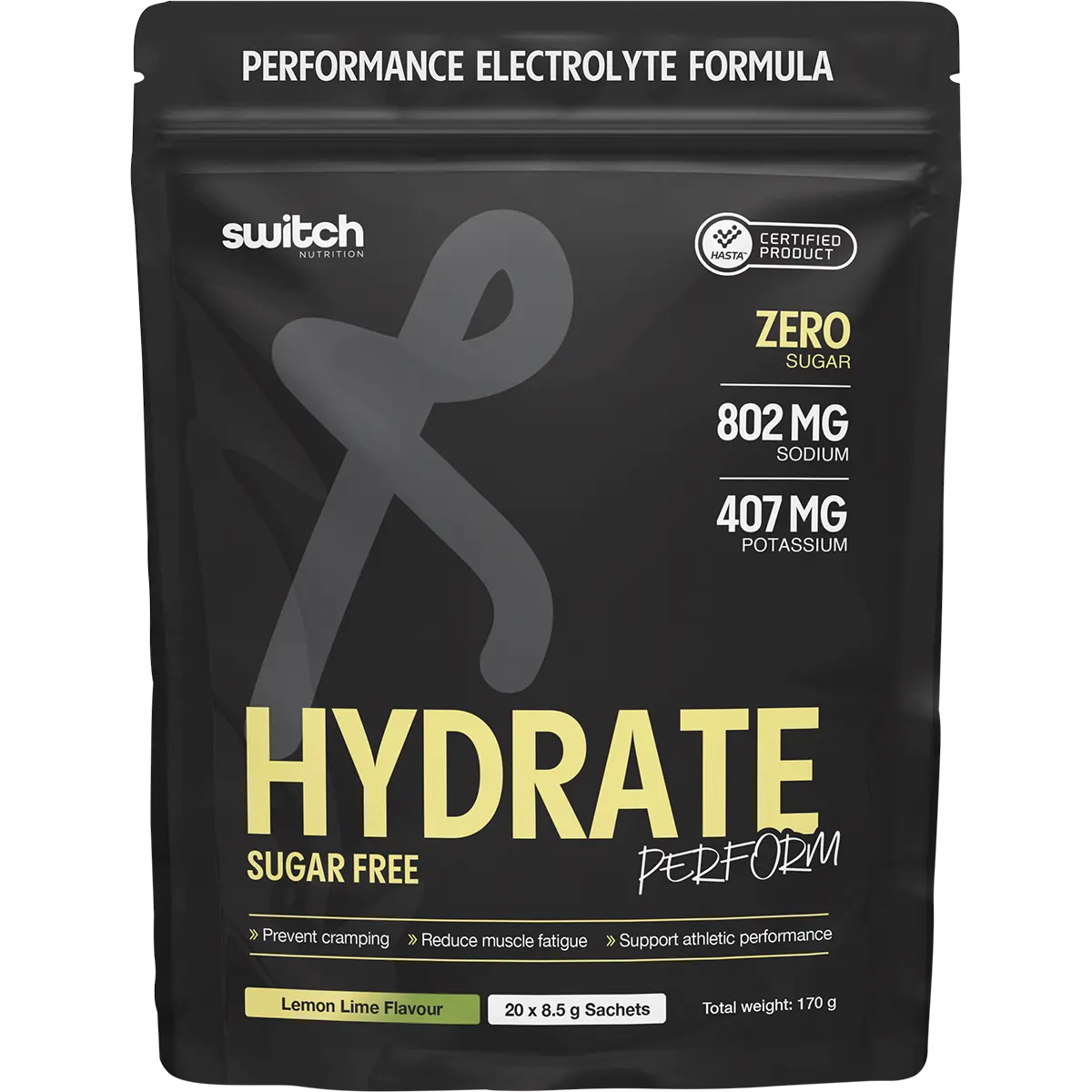 Switch Nutrition Hydrate Perform Sugar Free Lemon Lime — official UHP product image 4