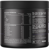 Switch Nutrition Perform Hasta Multi-Mag Raspberry 150g — back of pack and product information