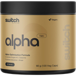 Switch Nutrition Alpha Male Support Formula 120 Caps