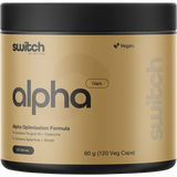 Switch Nutrition Alpha Male Support Formula 120 Caps
