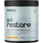 Switch Nutrition Gut Restore Mango Pineapple 159g — front pack image (UHP)
