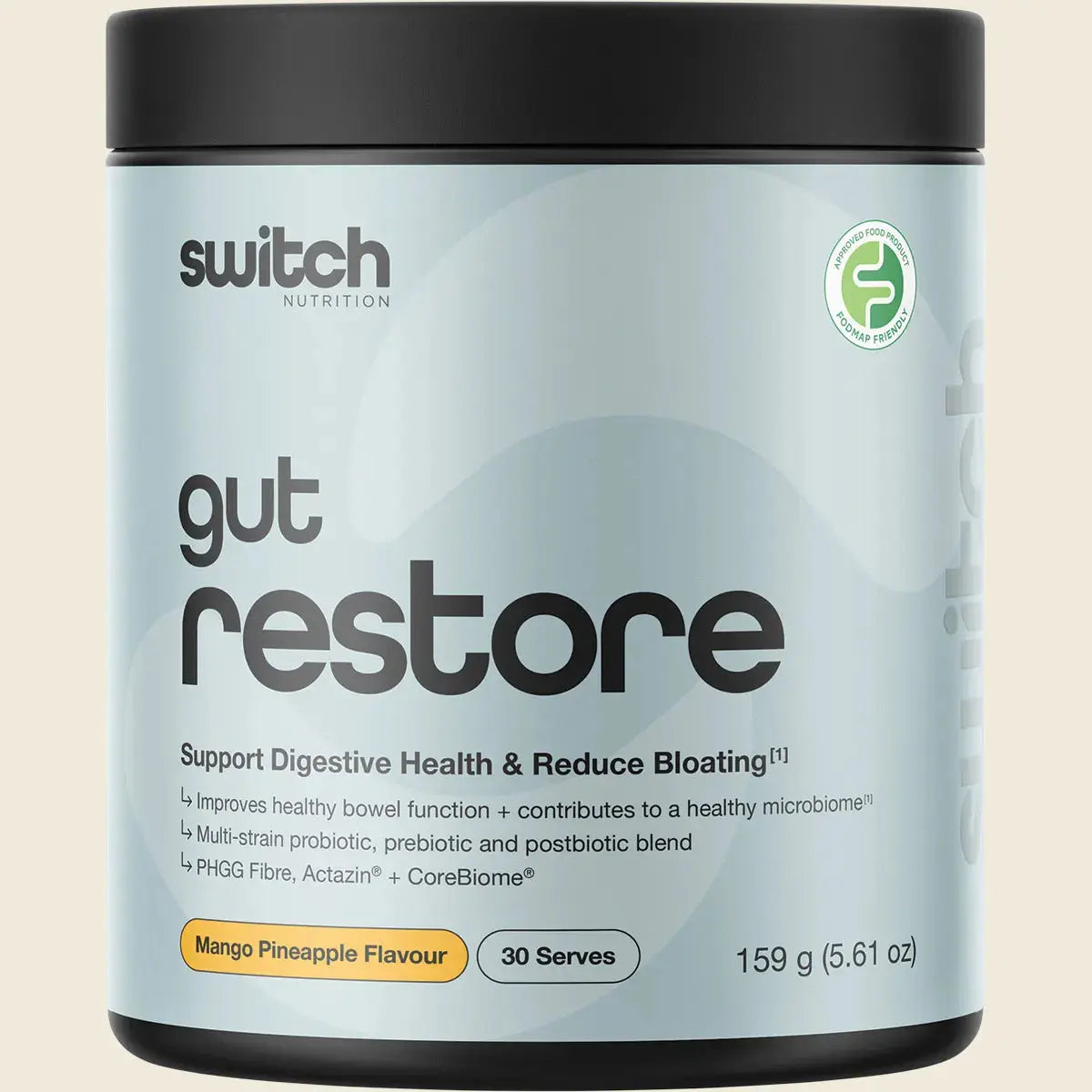 Switch Nutrition Gut Restore Mango Pineapple 159g Switch Nutrition