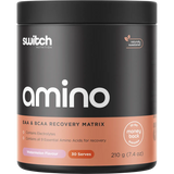 Switch Nutrition Amino EAA & BCAA Electrolyte Recovery Watermelon 210g — replacement front image (official Switch Nutrition)