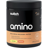 Switch Nutrition Amino EAA & BCAA Electrolyte Recovery Lemonade 210g — front pack image (UHP)