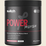 Switch Nutrition Power Perform Pre-Workout Blend Strawberry Kiwi 420g