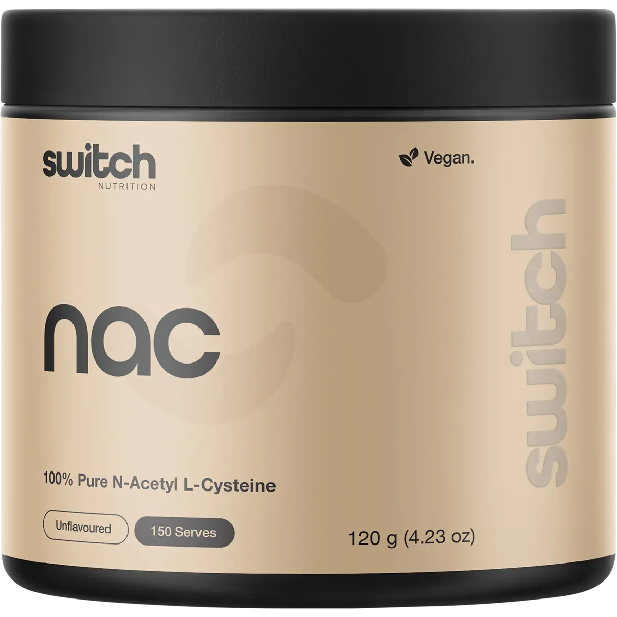Switch Nutrition NAC 100% N-Acetyl L-Cystine Unflavoured 120g