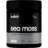 Switch Nutrition 100% Pure Golden Irish Sea Moss 50g — front pack image (UHP)