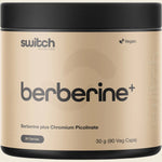 Switch Nutrition Berberine+ Plus Chromium Picolinate 90 Caps Switch Nutrition