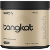 Switch Nutrition Tongkat Ali 100% Pure Tongkat Ali 60 Caps