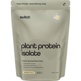 Switch Nutrition Protein Organic Sprouted Plant Vanilla Bean 900g by Switch Nutrition