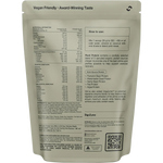 Switch Nutrition Protein Organic Sprouted Plant Vanilla Bean 900g — back pack image (UHP)