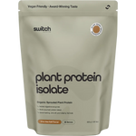Switch Nutrition Protein Organic Sprouted Plant Choc Sea Salt 900g
