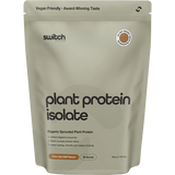 Switch Nutrition Protein Organic Sprouted Plant Choc Sea Salt 900g