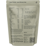 Switch Nutrition Protein Organic Sprouted Plant Choc Sea Salt 900g — back pack image (UHP)