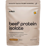 Switch Nutrition Beef Protein Isolate Chocolate Sea Salt — replacement front image (official Switch Nutrition)