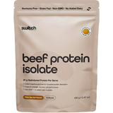 Switch Nutrition Beef Protein Isolate Chocolate Sea Salt — replacement front image (official Switch Nutrition)