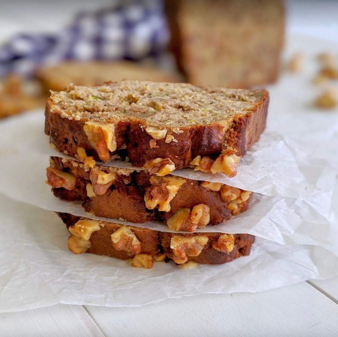 PBCO Plant Protein Banana Bread Mix — sliced banana bread lifestyle image