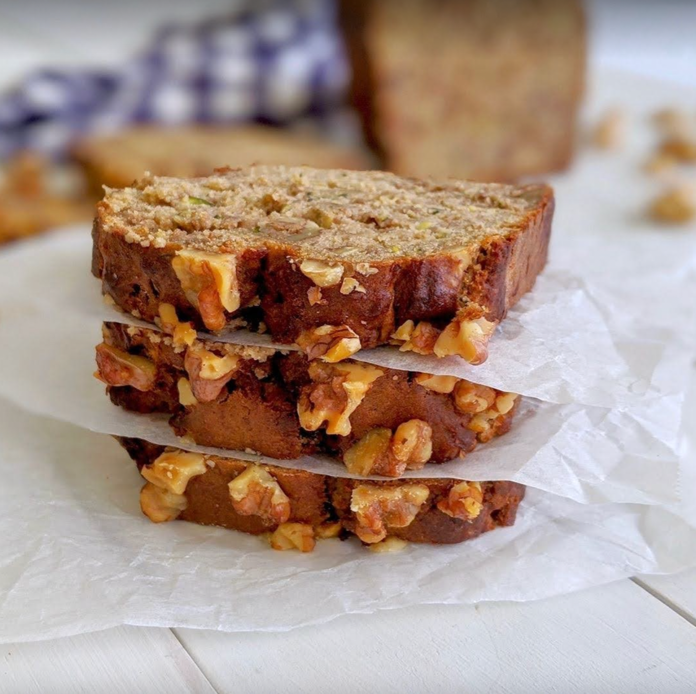 PBCO Plant Protein Banana Bread Mix — sliced banana bread lifestyle image