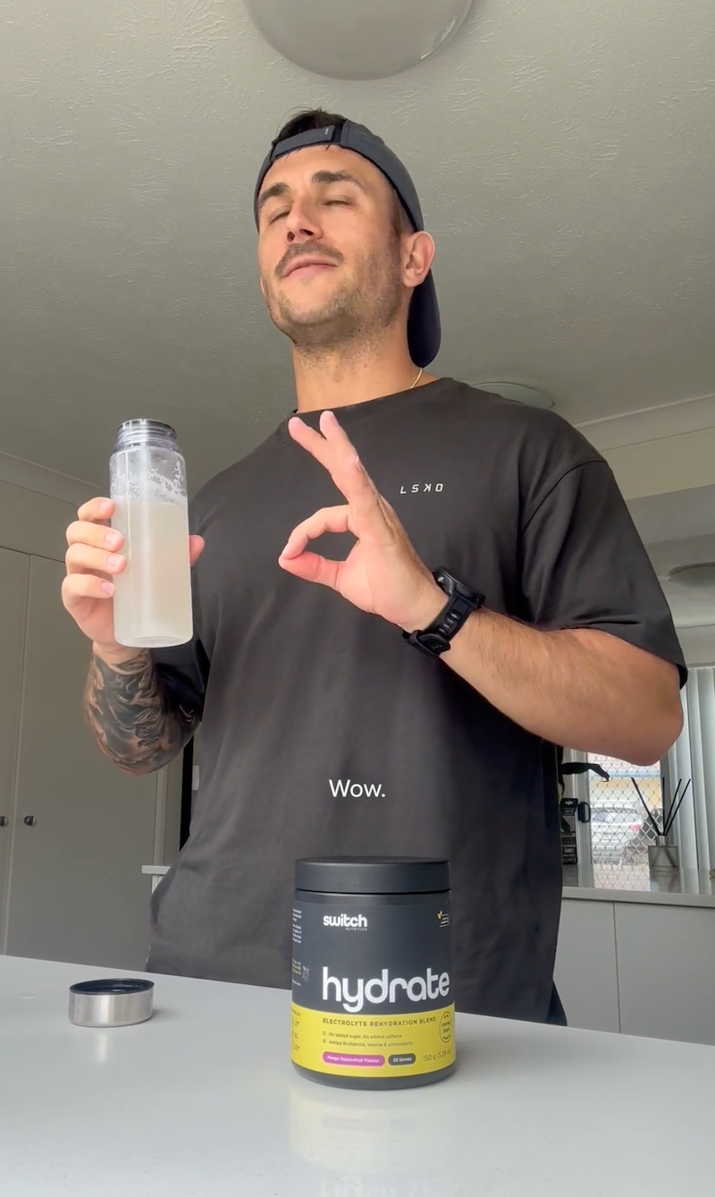 Switch Nutrition Hydrate — lifestyle