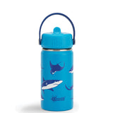 Cheeki Kids Bottle Insulated Sharks 400ml official product image