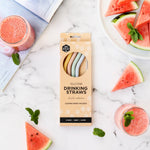 Ever Eco Bent Silicone Straws styled lifestyle image