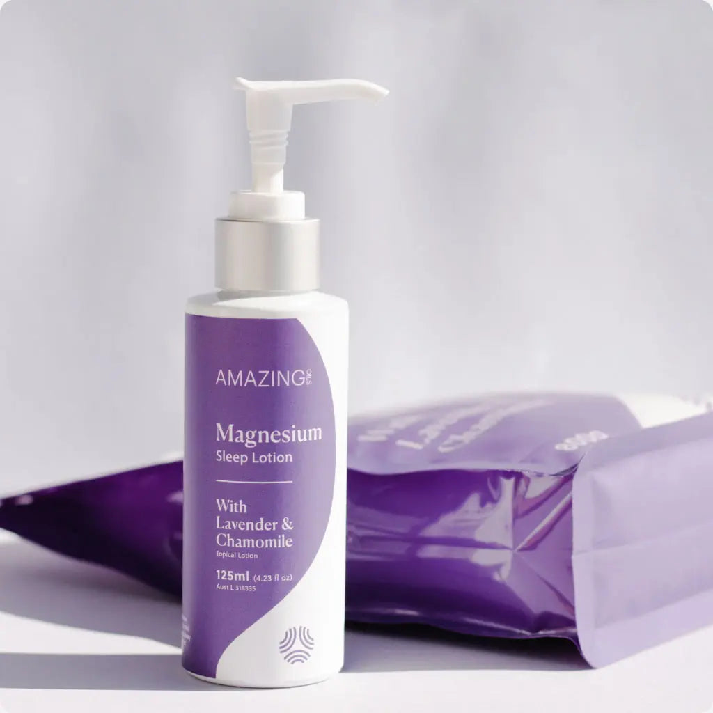 Amazing You Sleep Magnesium Lotion styled lifestyle
