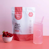 Happy Way Sour Berry Vegan Protein Water Powder 420g