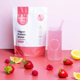 Happy Way Sour Berry Vegan Protein Water Powder 420g