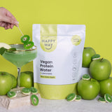 Happy Way Vegan Protein Water Sour Green Apple 420g