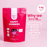 Happy Way Strawberry Flavour Happy Gummies Mix 210g