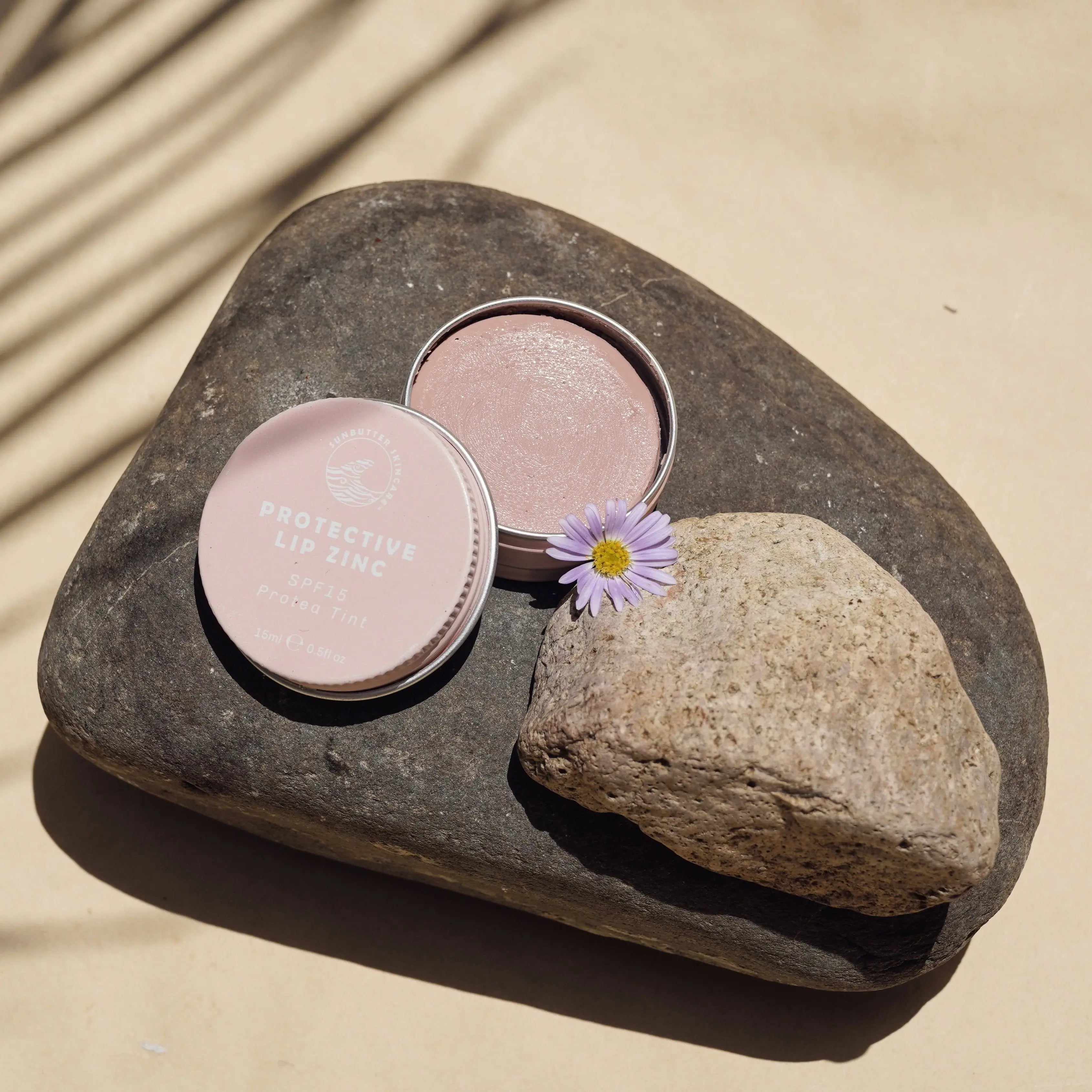 SunButter SPF15 Protective Lip Zinc - Protea Tint SunButter