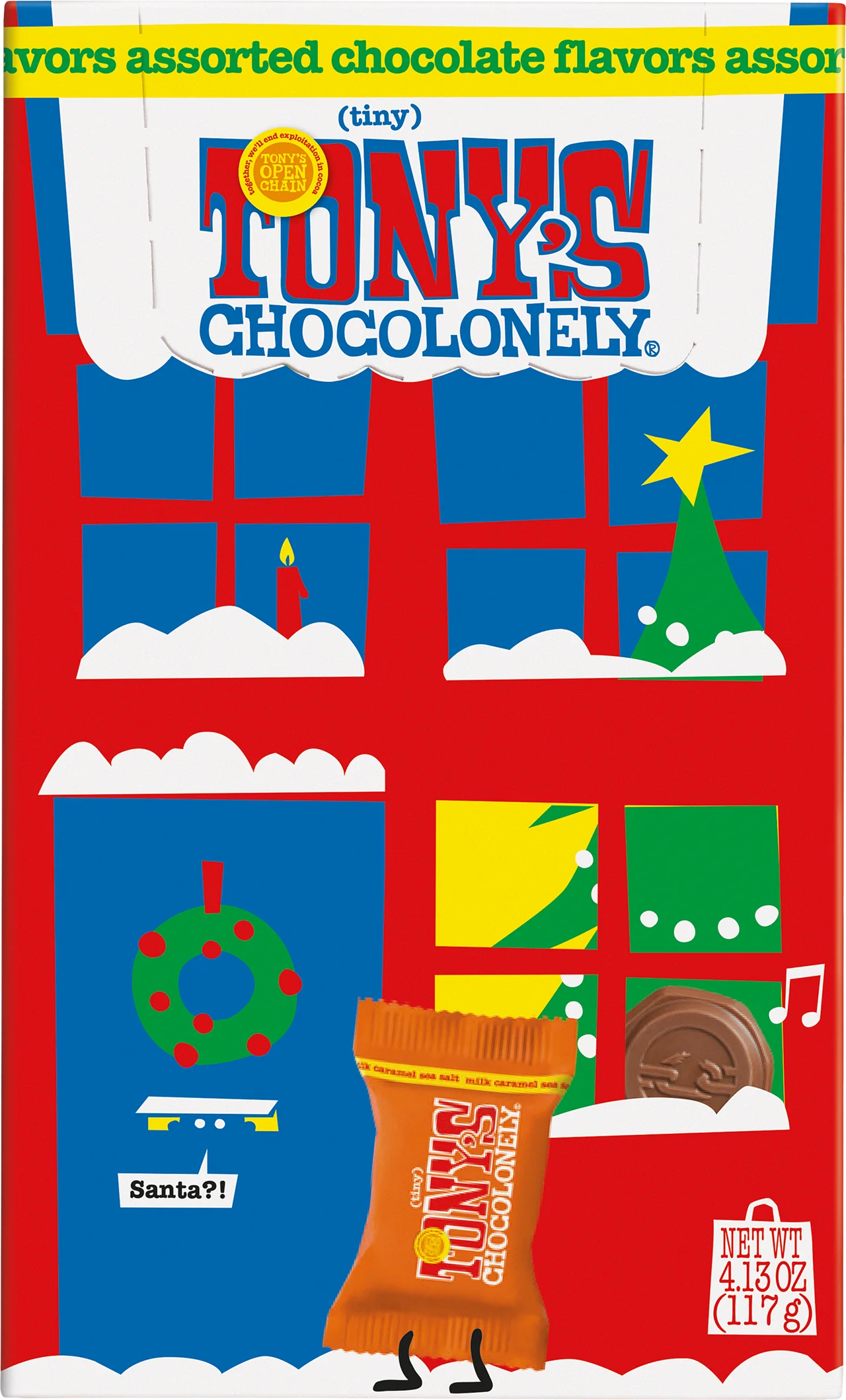 Tony's Chocolonely Tiny Tony's Christmas Gift Box