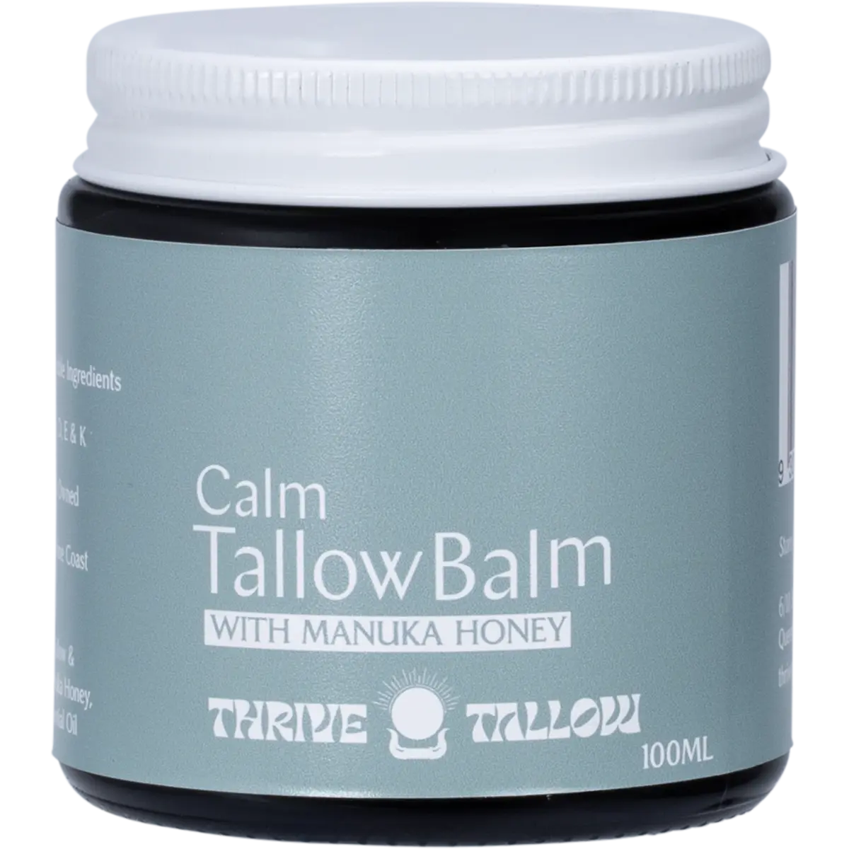 Thrive Tallow Calm Tallow Balm 100ml — front pack image (UHP)