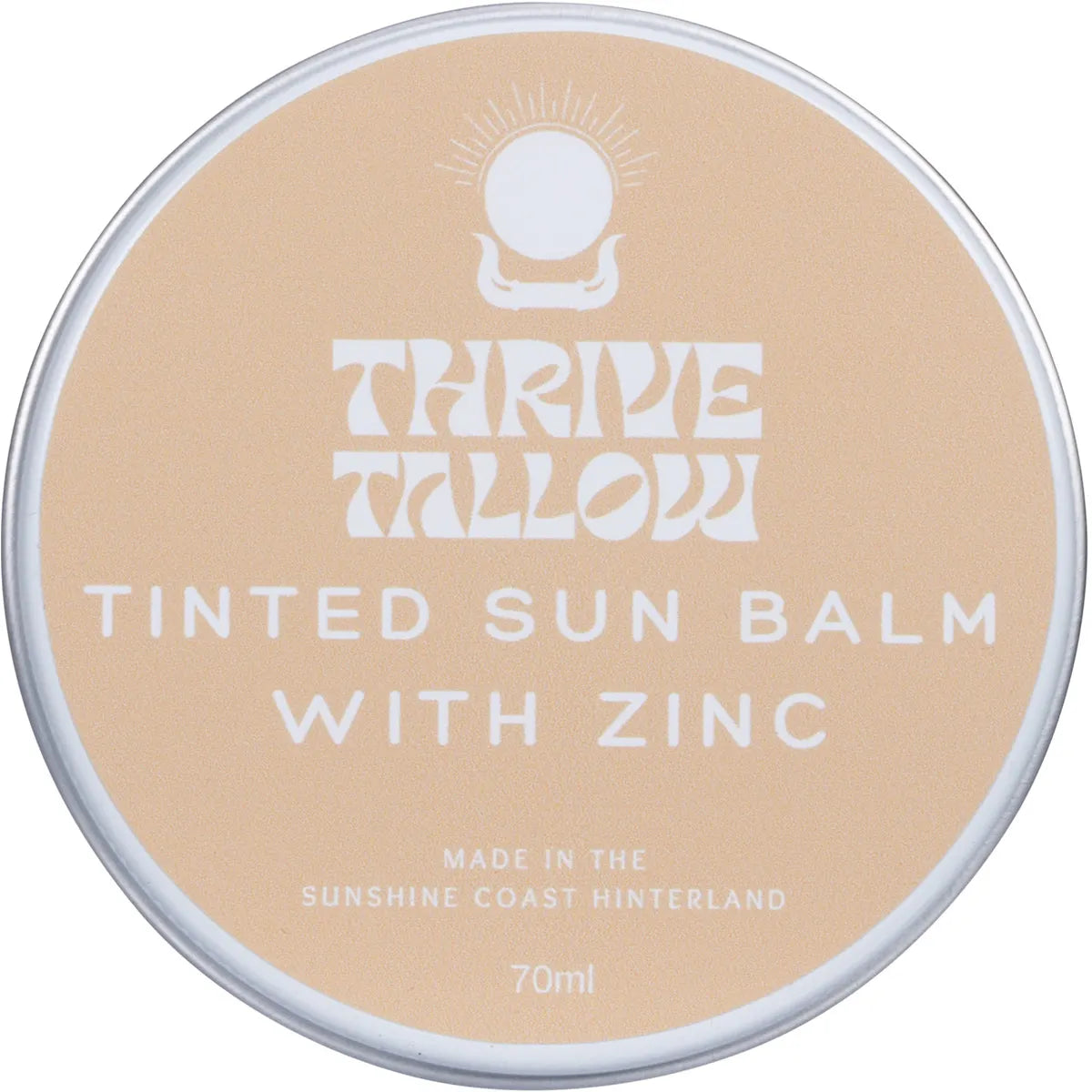 Thrive Tallow Tinted Sun Balm with Zinc 70ml