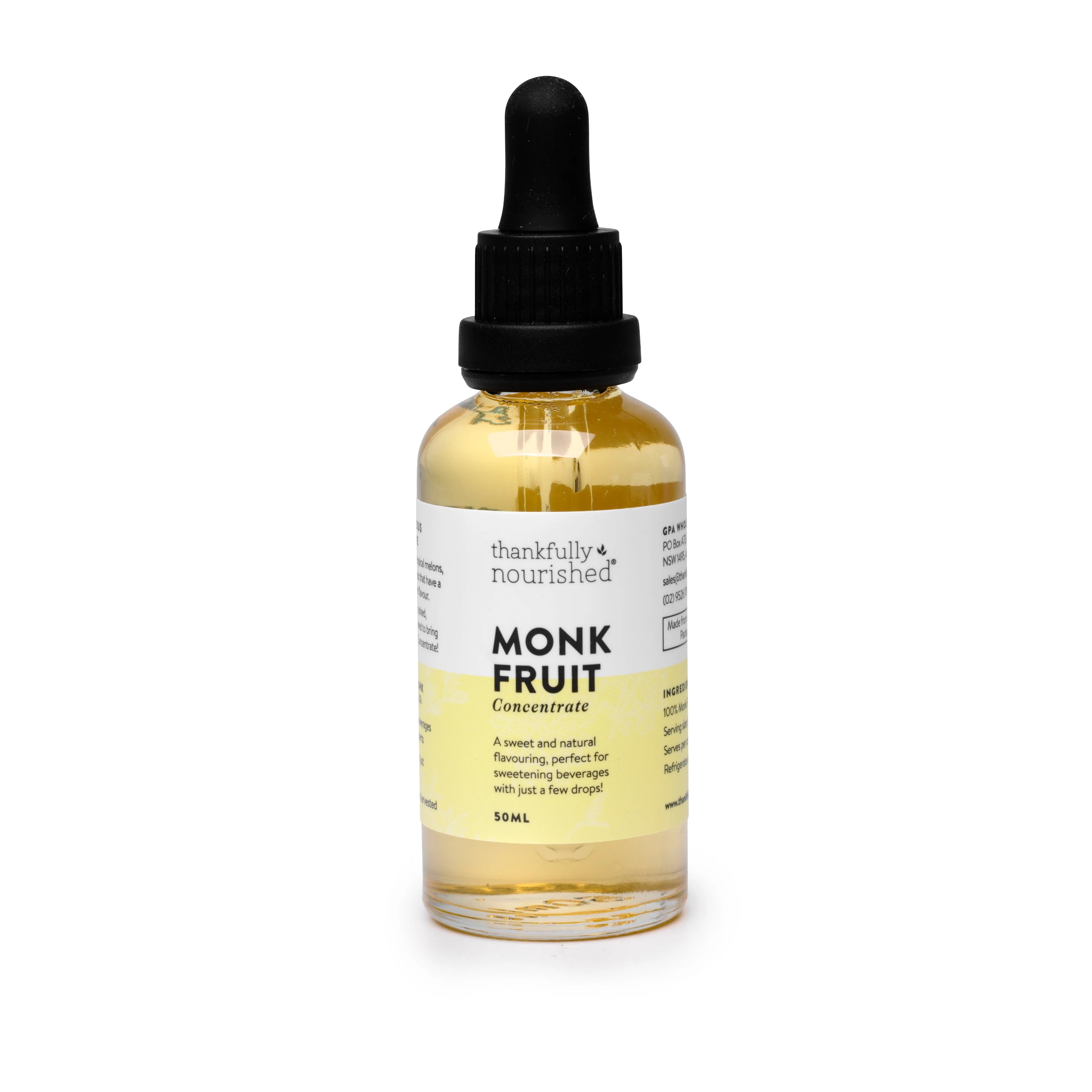 Thankfully Nourished Monk Fruit Concentrate