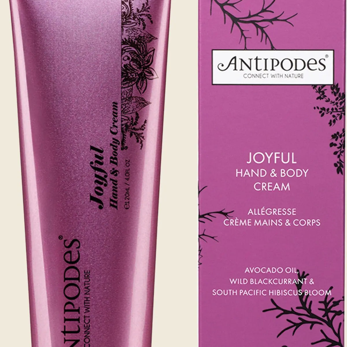 Antipodes Joyful Hand & Body Cream 120ml official UHP product image