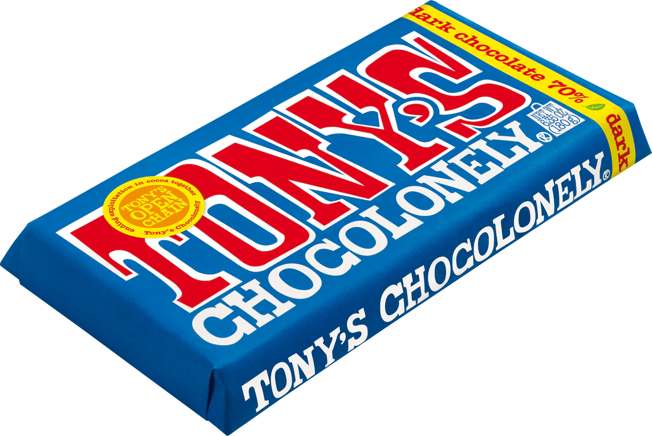 Tony's Chocolonely 70% Dark 180g