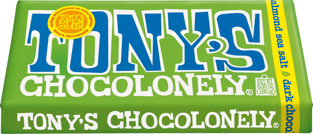 Tony's Chocolonely Almond Sea Salt 51% 180g