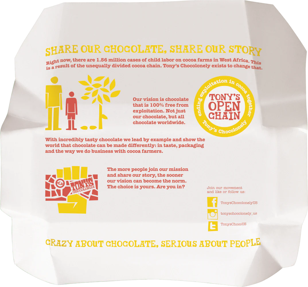 Tony's Chocolonely Milk Honey Almond Nougat 32% 180g