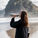 Cheeki Stainless Steel Bottle Insulated Silver 1L lifestyle