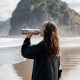 Cheeki Stainless Steel Bottle Insulated Silver 1L lifestyle