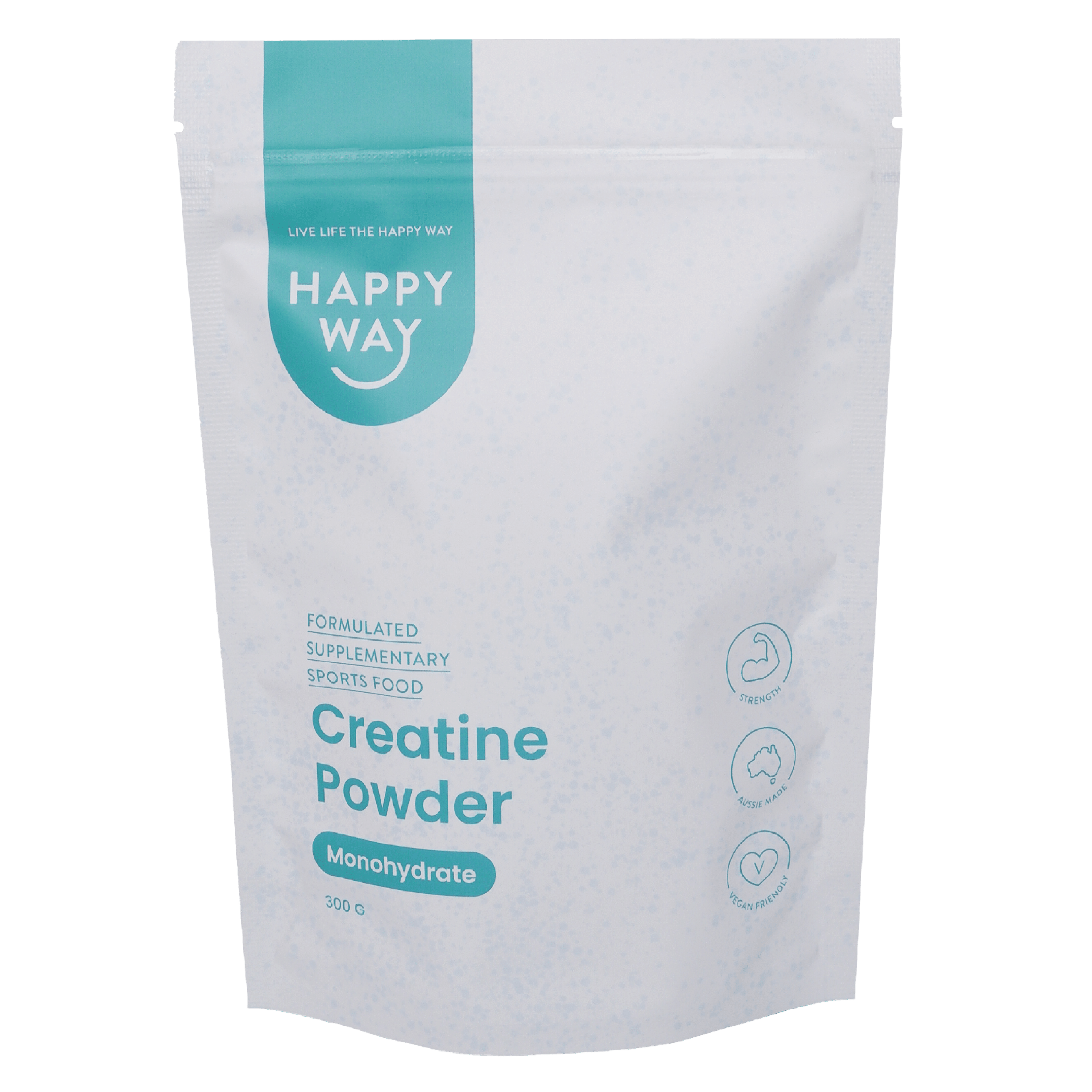 Happy Way Creatine Powder Monohydrate 300g