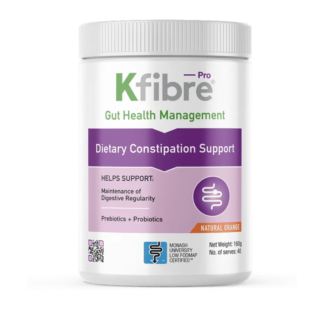 Kfibre Pro Dietary Constipation Support Natural Orange Tub 160g