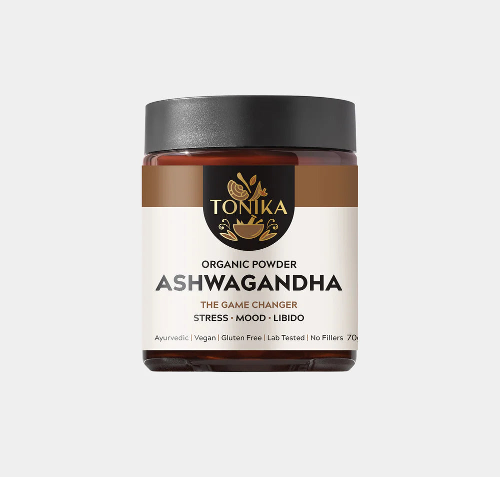 Tonika 100% Organic Powder Ashwagandha 70g