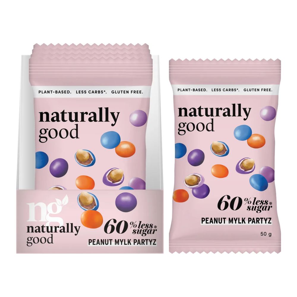 (SALE) Naturally Good Peanut Mylk Partyz 60% less sugar
