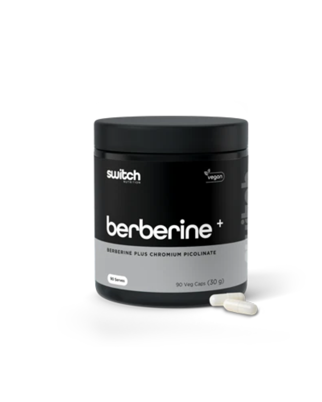 Switch Nutrition Berberine+ Plus Chromium Picolinate 90 Caps
