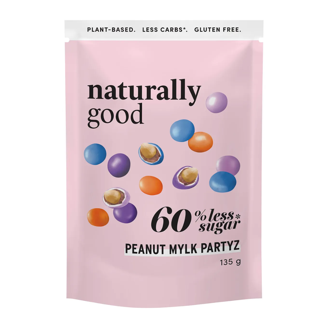(SALE) Naturally Good Peanut Mylk Partyz 60% less sugar